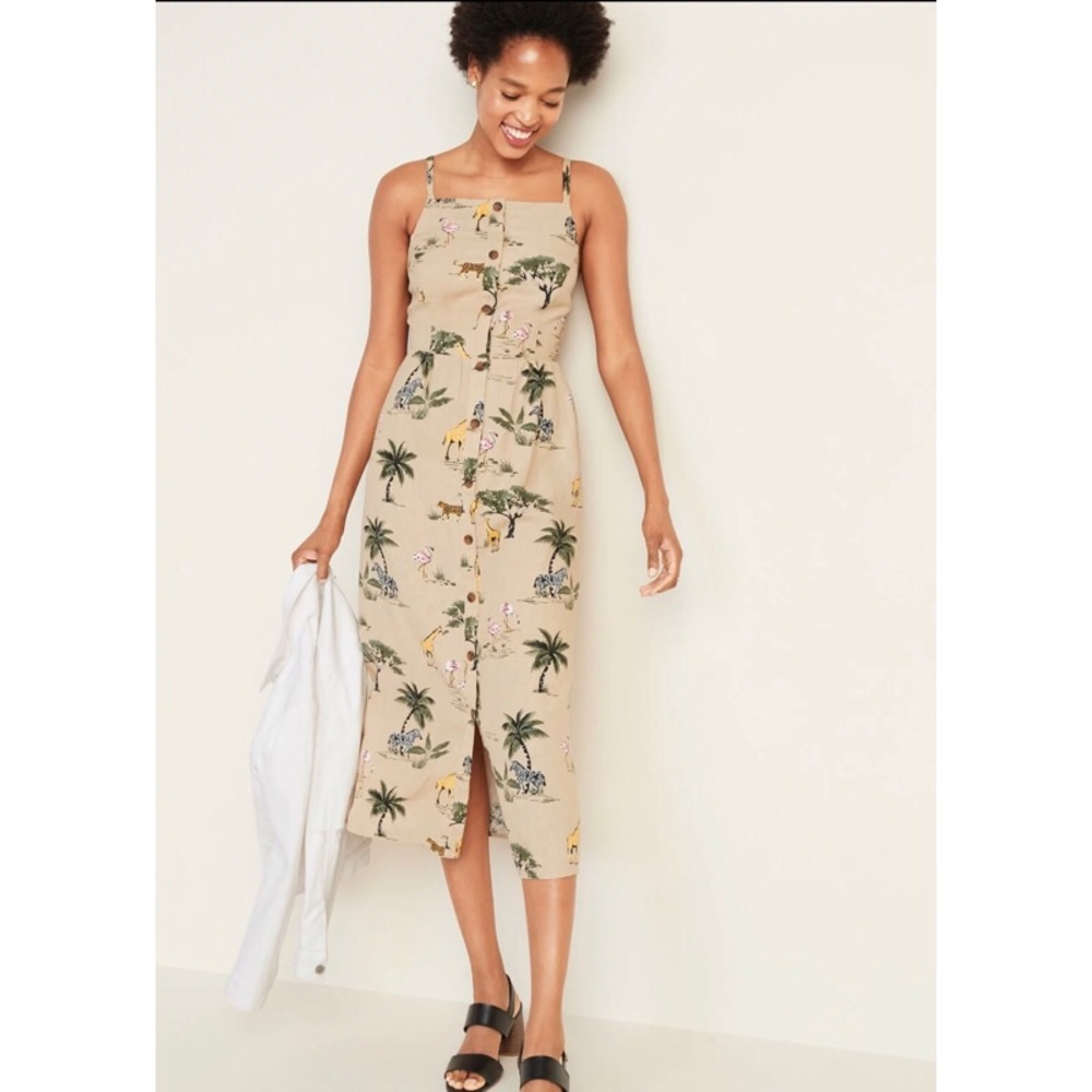Safari Print Old Navy Dress